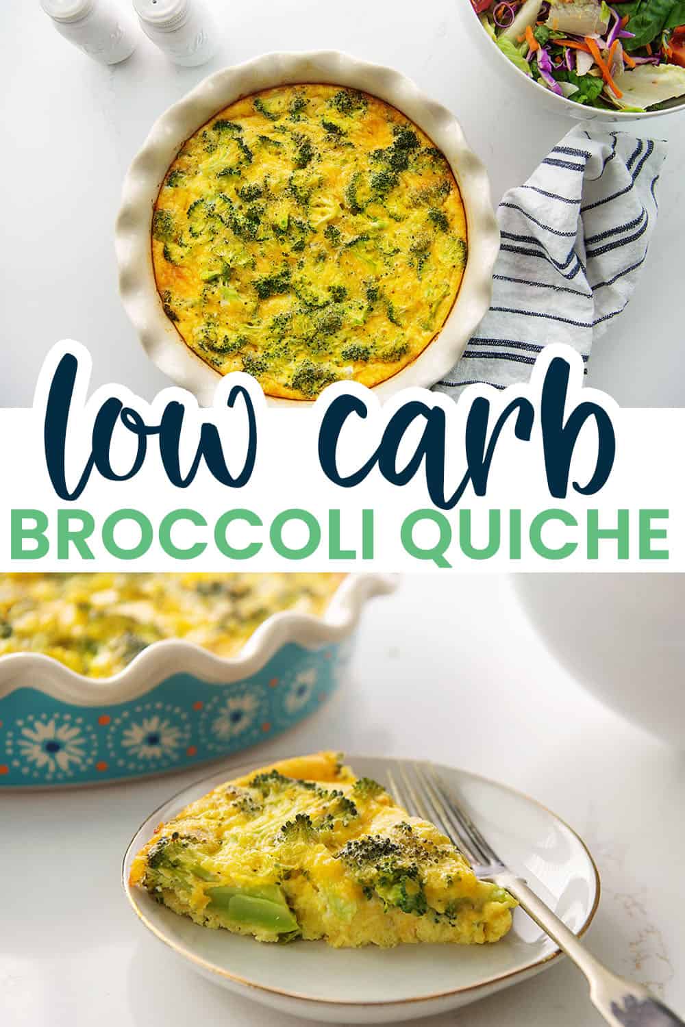 Keto Broccoli Quiche | That Low Carb Life