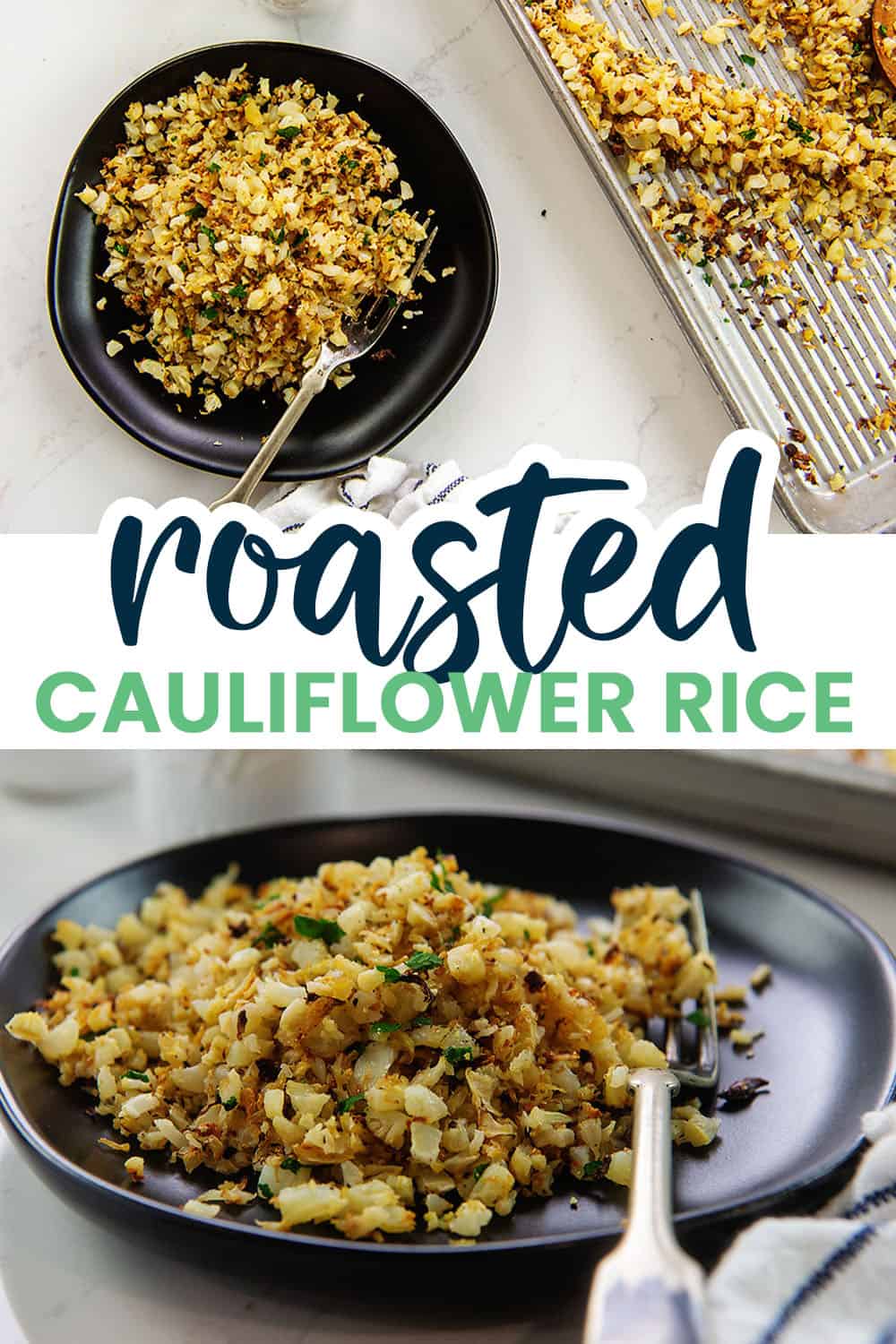 Roasted Cauliflower Rice That Low Carb Life