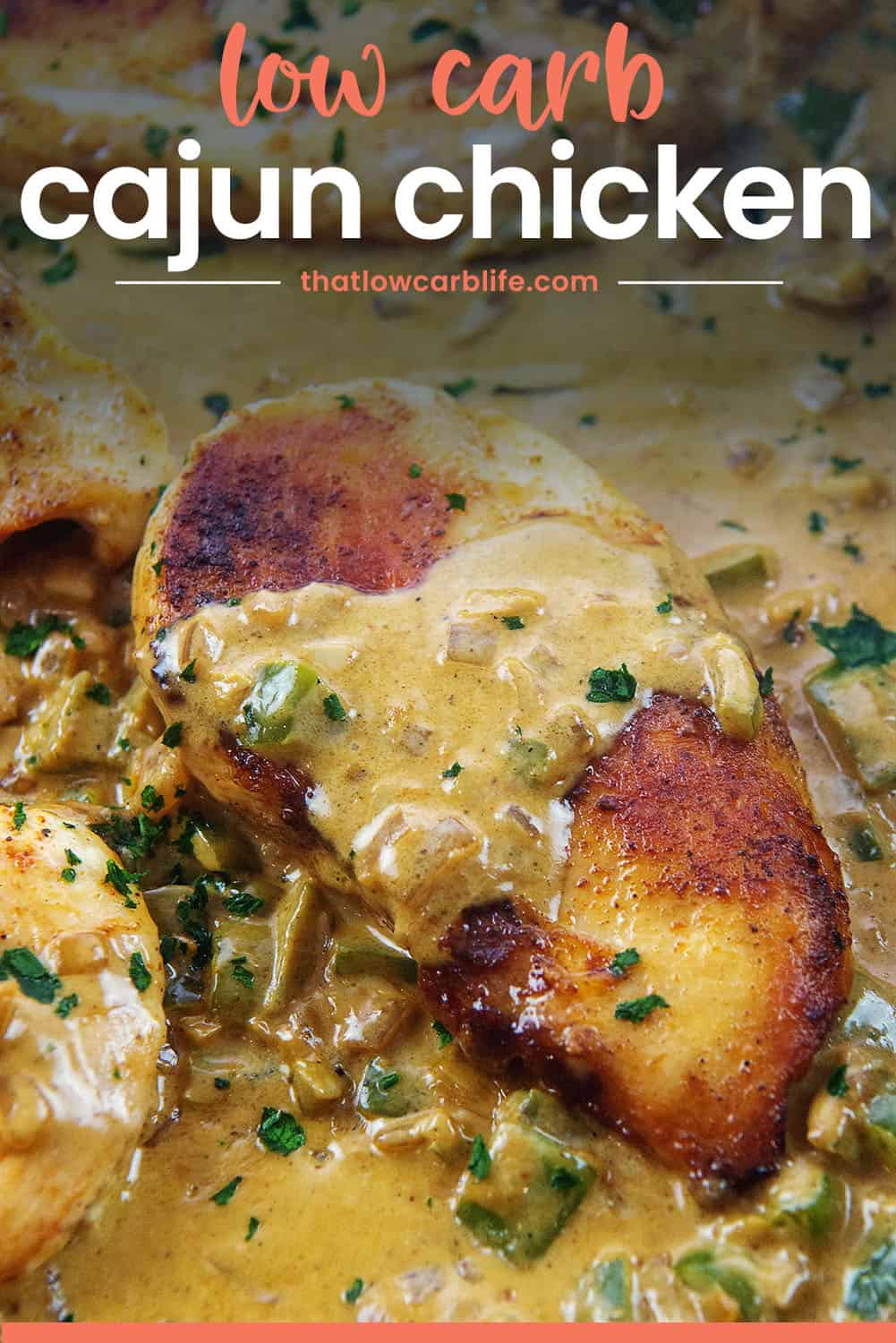 Creamy Cajun Chicken That Low Carb Life