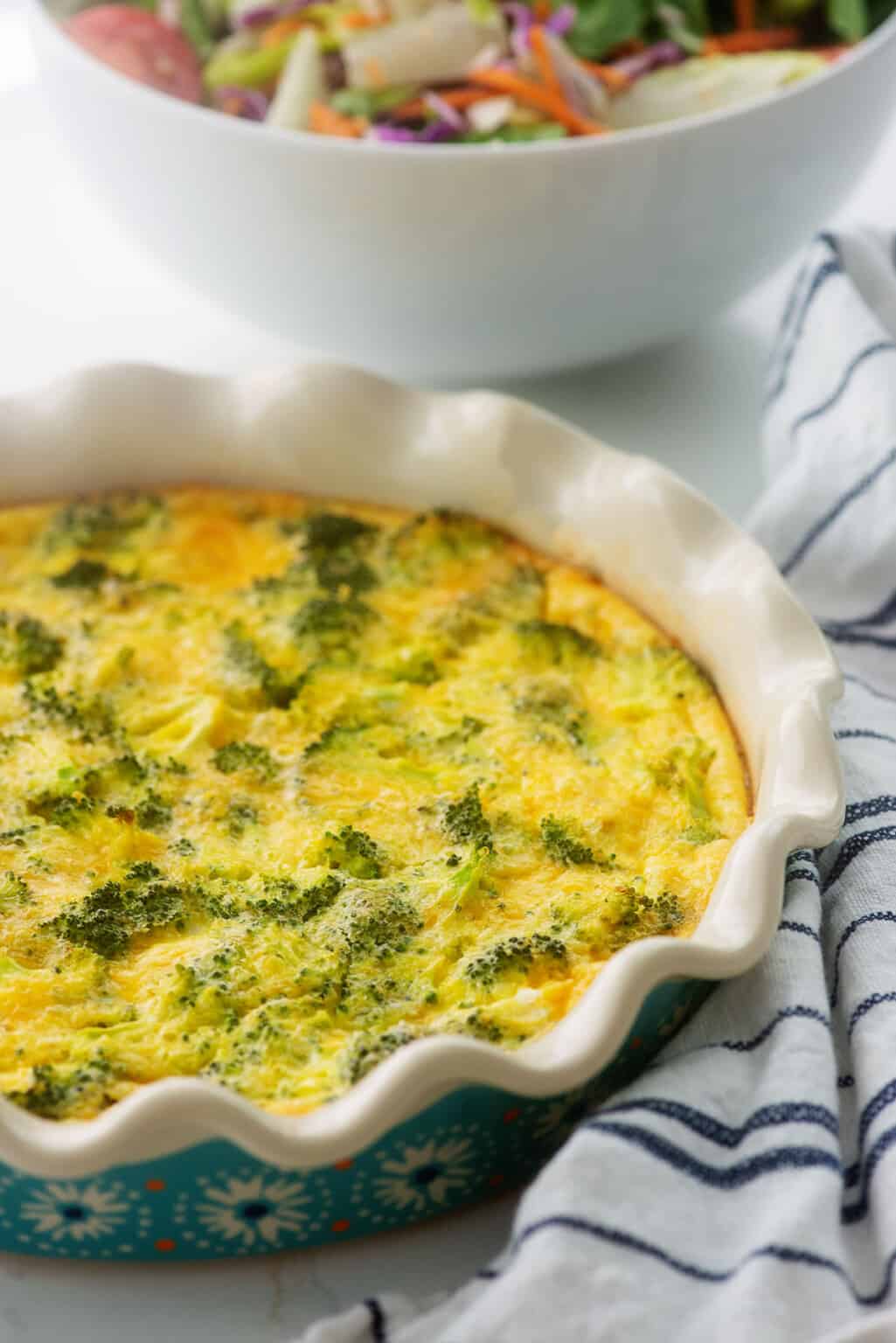 Keto Broccoli Quiche | That Low Carb Life