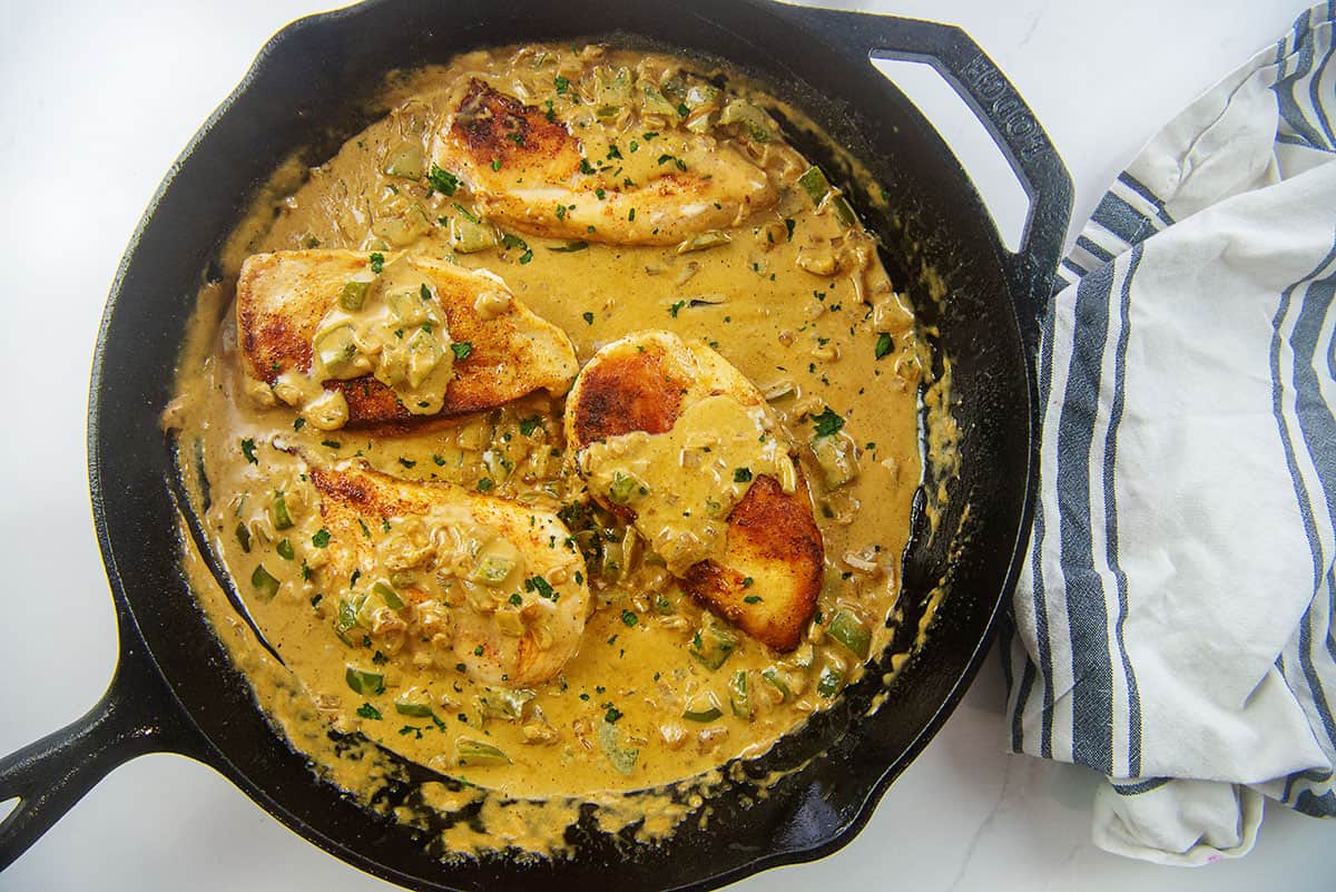 Creamy Cajun Chicken | That Low Carb Life