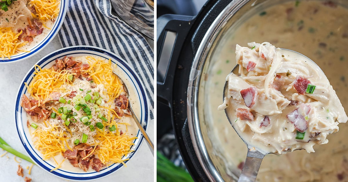 Crack Chicken Soup (Instant Pot or Slow Cooker Recipe)