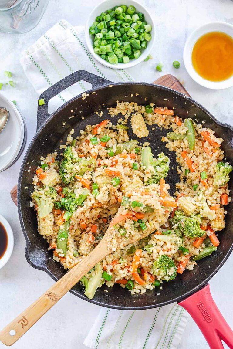 Cauliflower Rice Stir Fry | That Low Carb Life