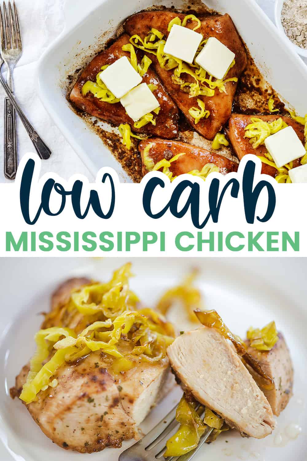 Baked Mississippi Chicken That Low Carb Life