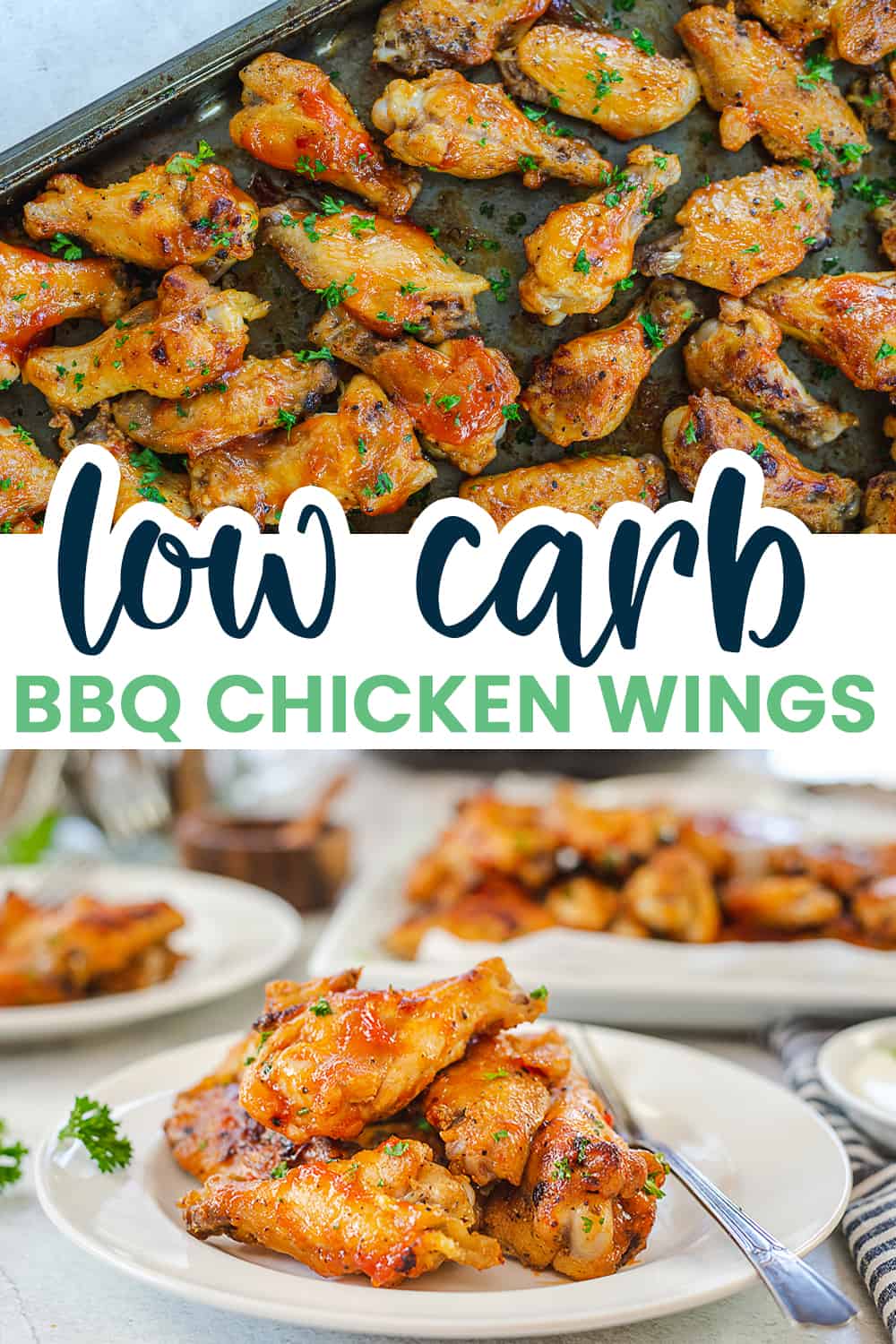 Slow Cooker Chicken Wings with BBQ Sauce!