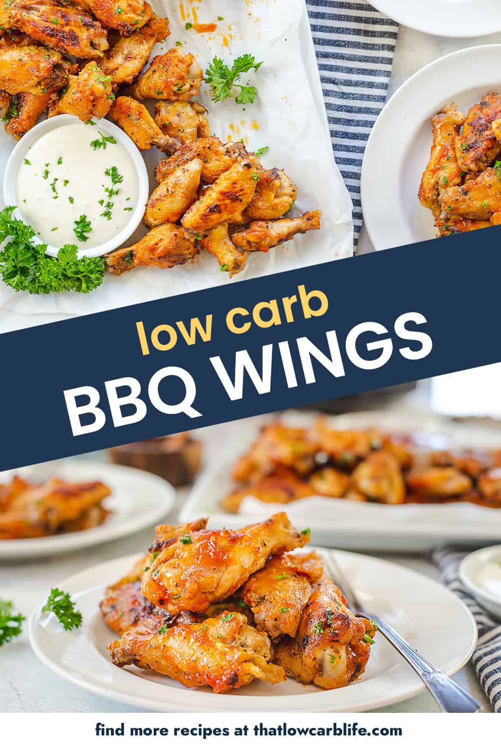 Slow Cooker Chicken Wings with BBQ Sauce!