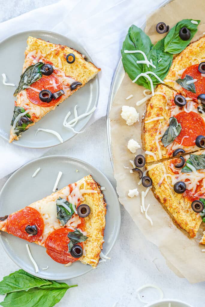 StepByStep Tutorial Keto Cauliflower Pizza Crust Recipe