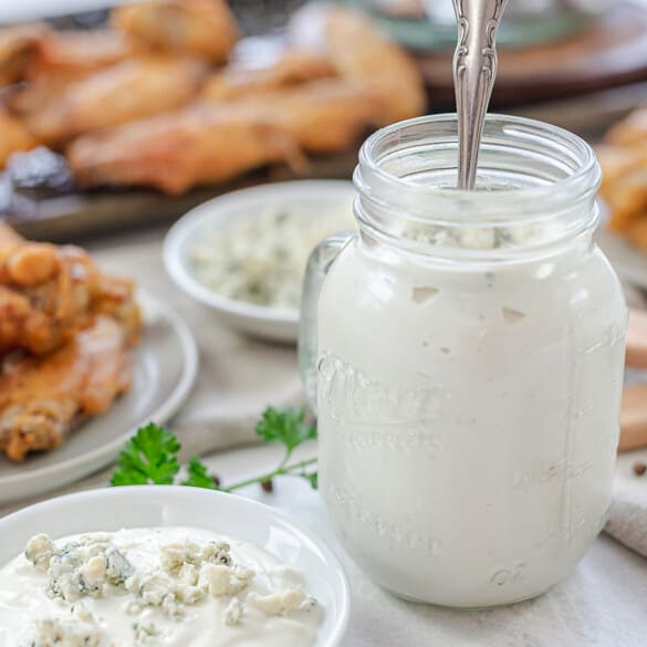 Keto Blue Cheese Dressing That Low Carb Life