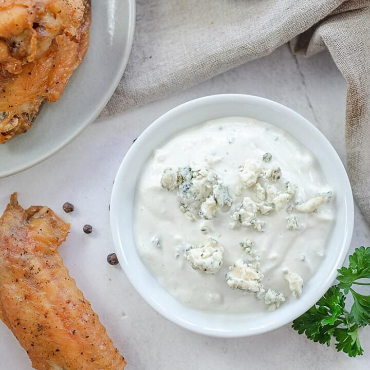 Keto Blue Cheese Dressing - That Low Carb Life