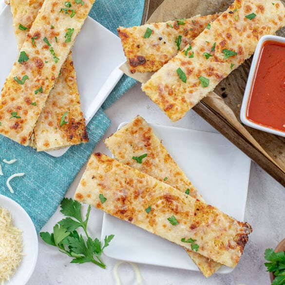 Keto Cauliflower Breadsticks That Low Carb Life