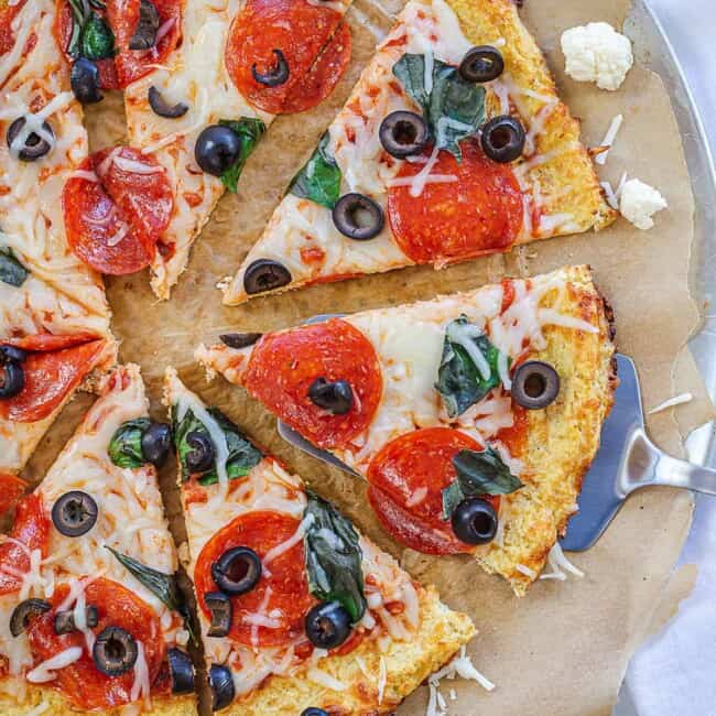 StepByStep Tutorial Keto Cauliflower Pizza Crust Recipe