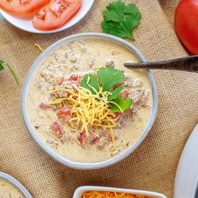 Keto Taco Soup Recipe | That Low Carb Life