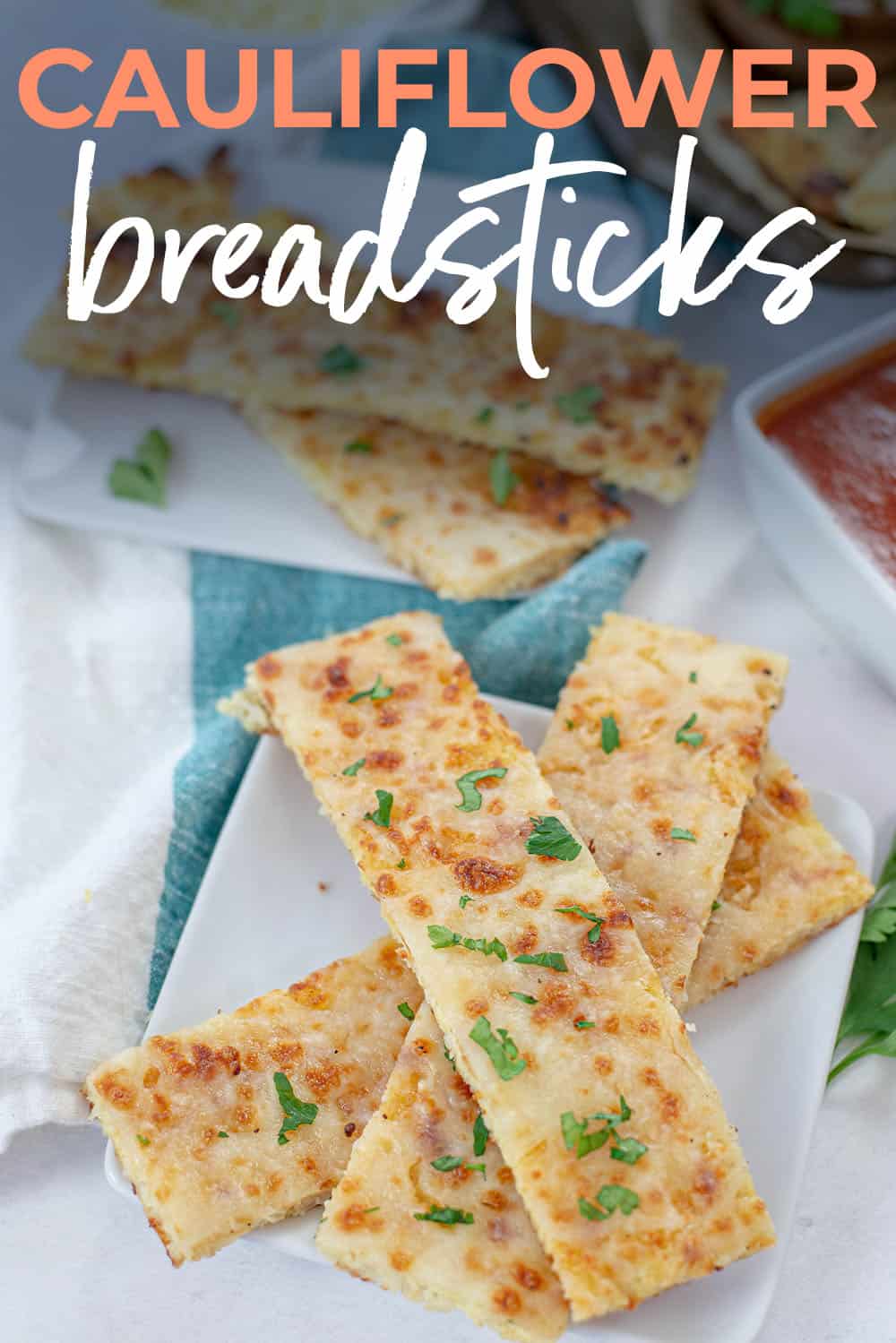 Keto Cauliflower Breadsticks That Low Carb Life
