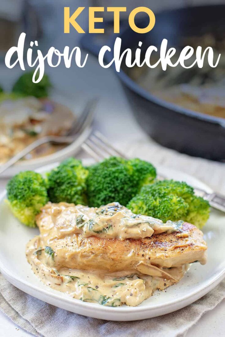 Creamy Dijon Chicken Recipe | That Low Carb Life