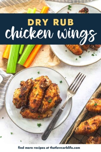 Dry Rub Chicken Wings | That Low Carb Life