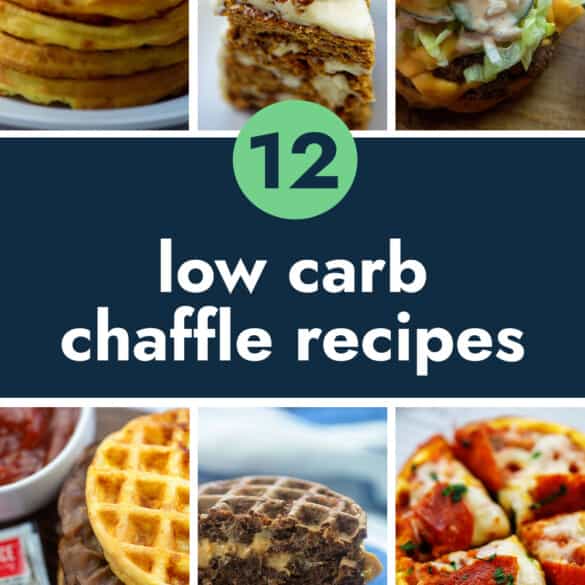 Our Favorite Chaffles Recipes That Low Carb Life   Chaffle Round Up 585x585 