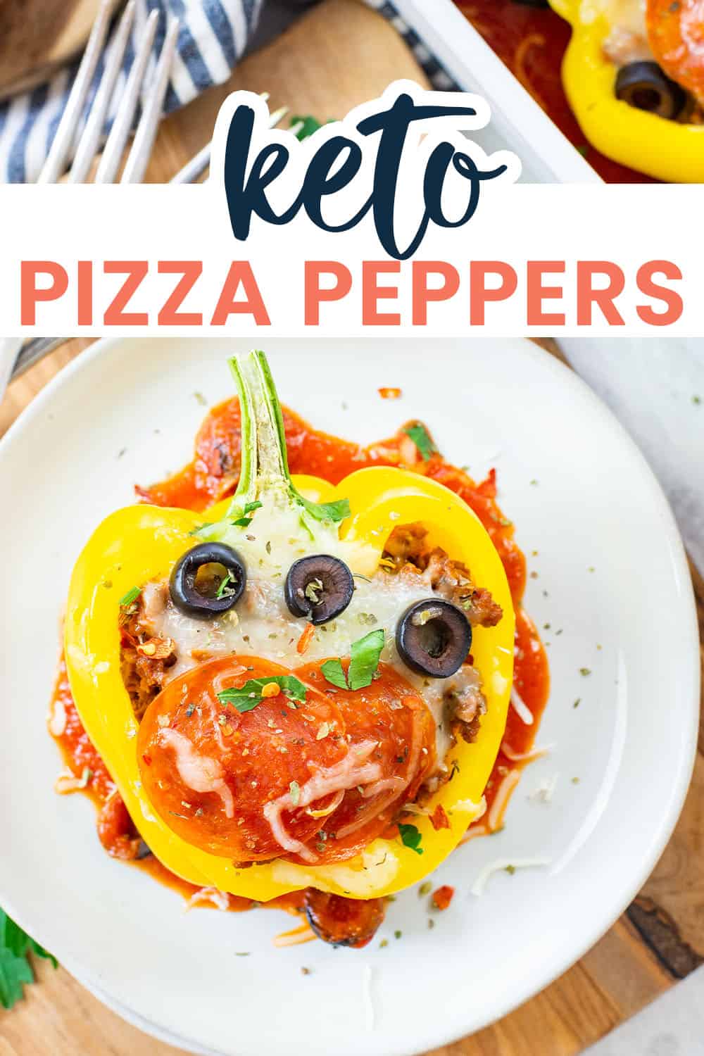 Pizza Stuffed Peppers That Low Carb Life