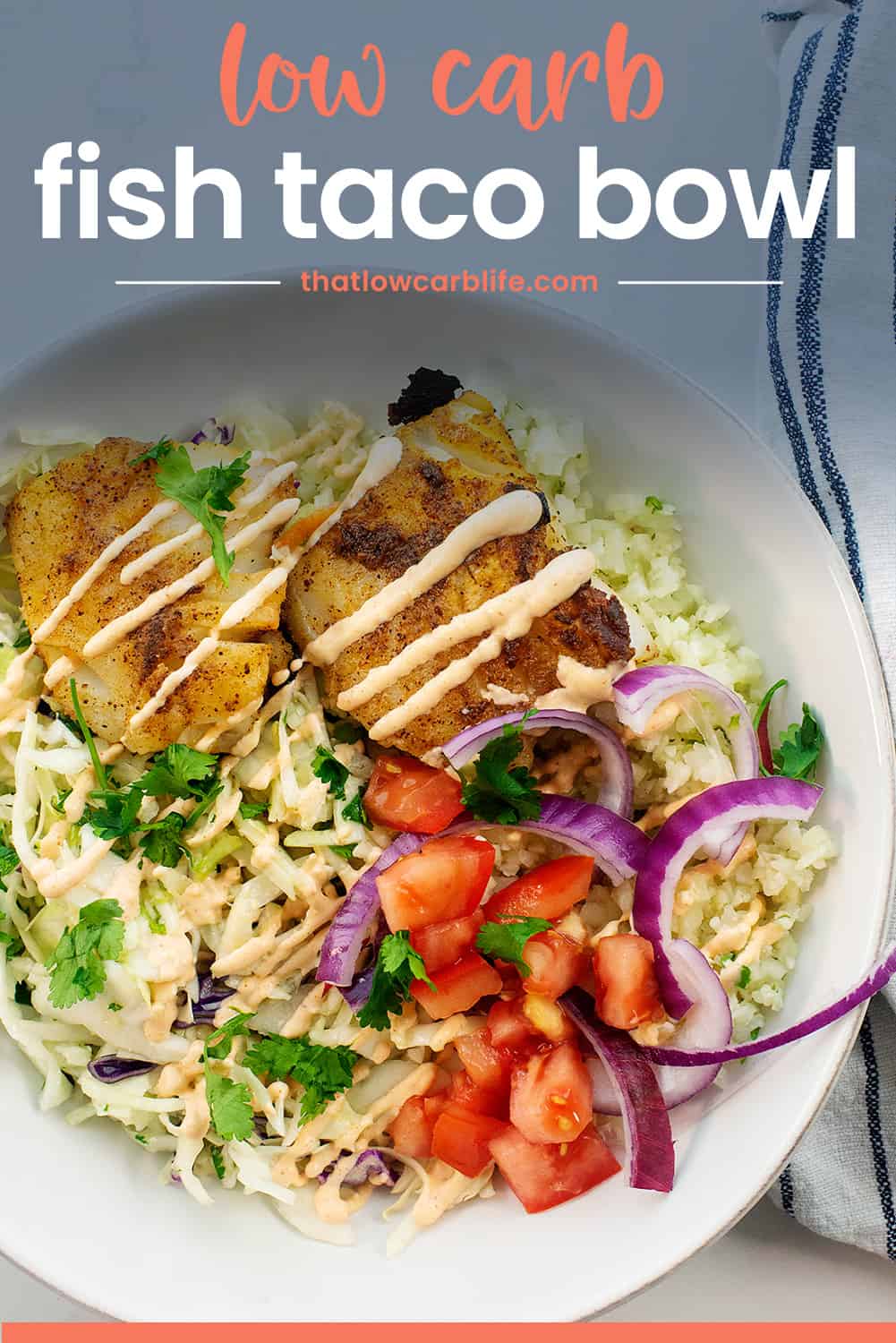 Easy Easy Healthy Fish Taco Salad Bowl Recipe Recipe