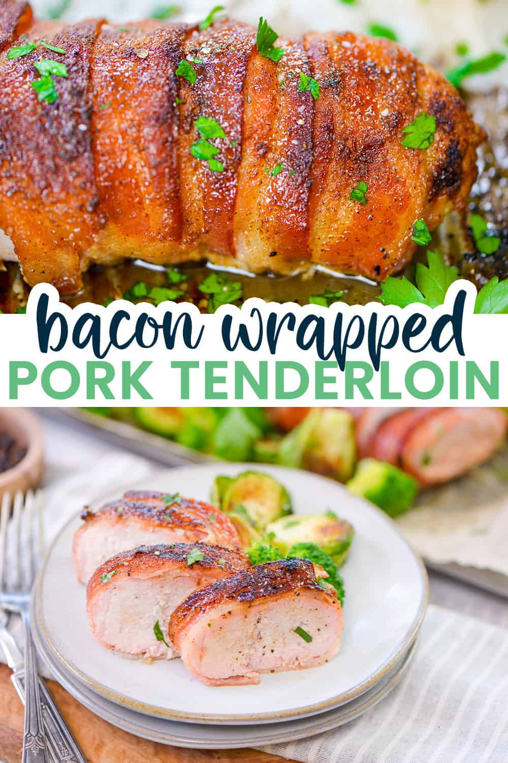 Keto Bacon Wrapped Pork Tenderloin Recipe | That Low Carb Life