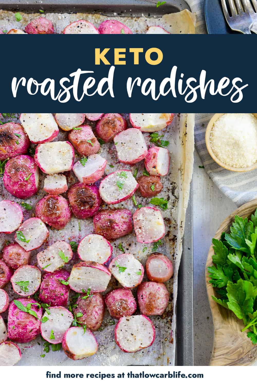 Easy Roasted Radishes | That Low Carb Life