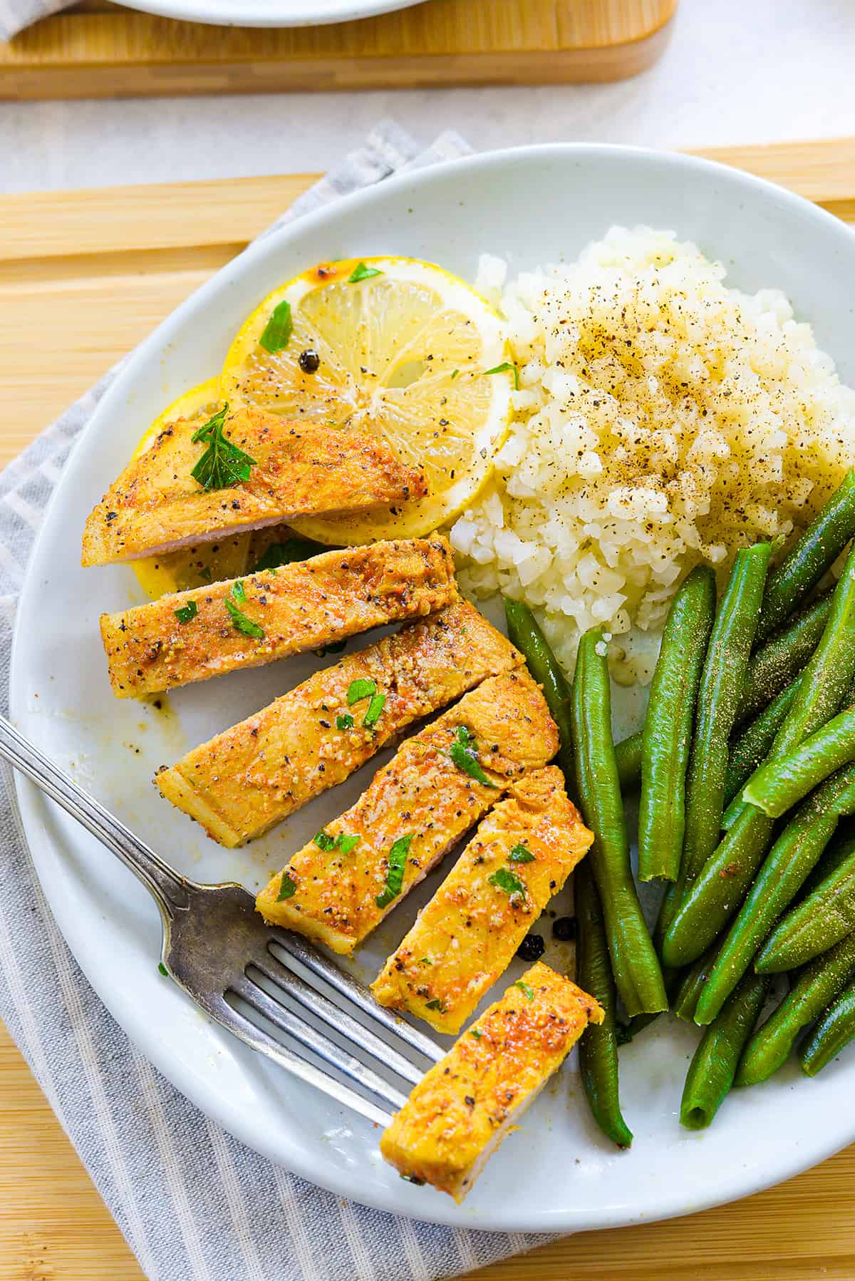 Lemon pepper shop pork chops marinade