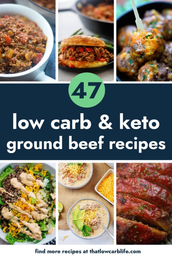 51 Keto Ground Beef Recipes - That Low Carb Life