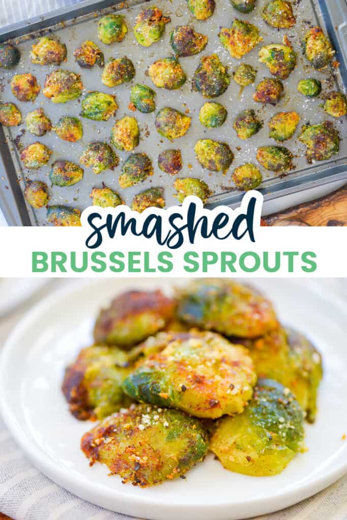collage of brussels sprouts images.