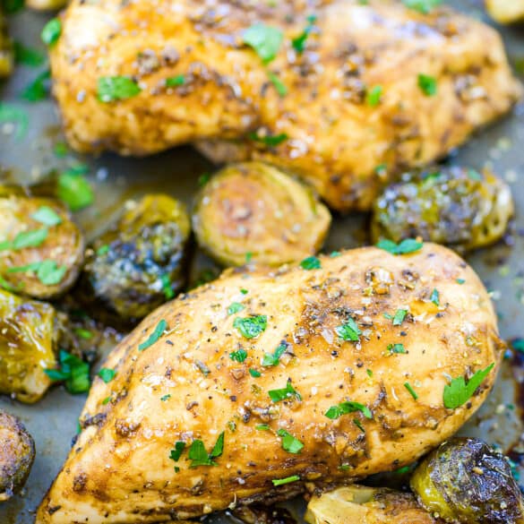 Crispy Baked Sheet Pan Chicken Thighs That Low Carb Life