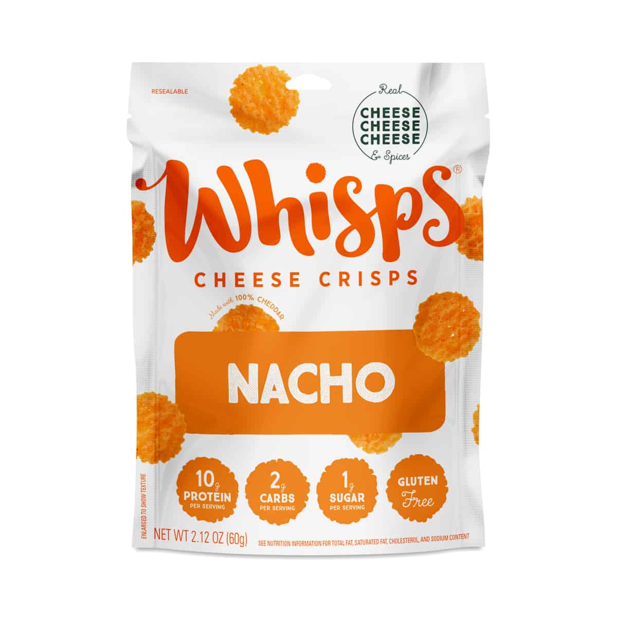 Whiskps cheese crackers.