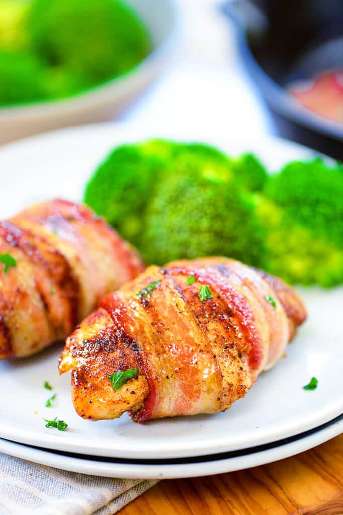 Bacon Wrapped Chicken Thighs | That Low Carb Life