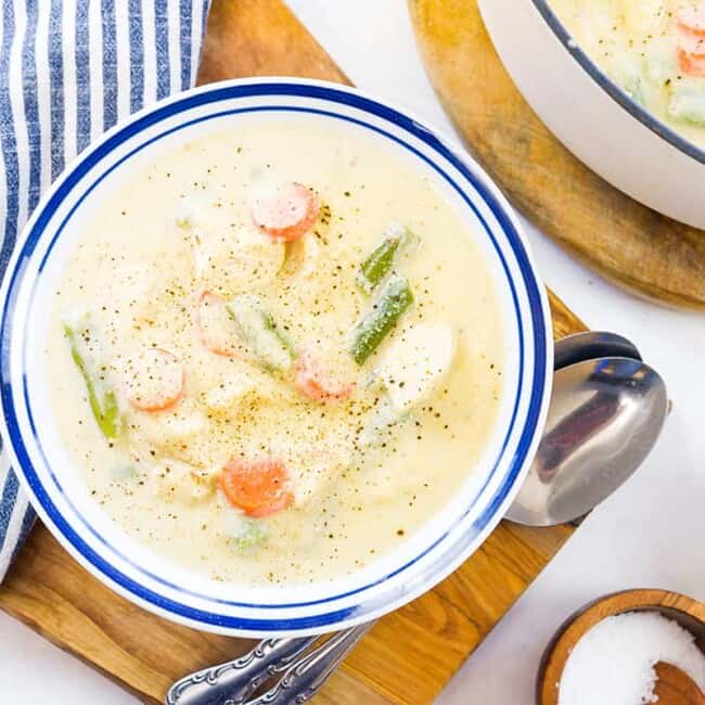 Keto Turkey Soup - Easy Leftover Soup | That Low Carb Life