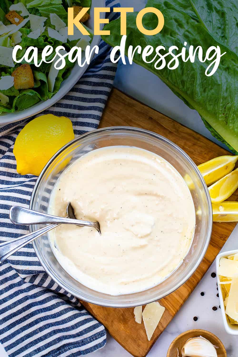 Keto Caesar Dressing Recipe That Low Carb Life