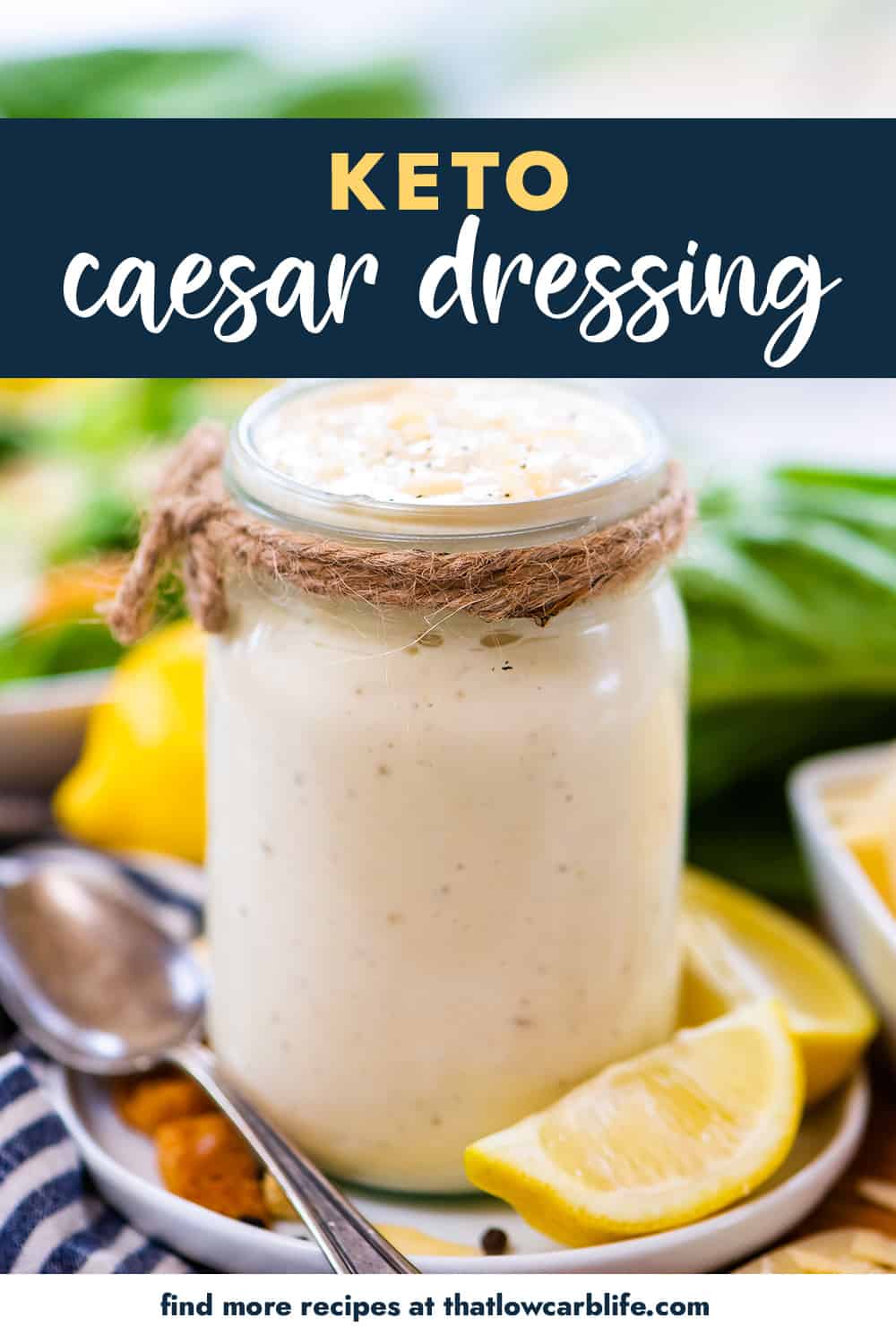 Keto Caesar Dressing Recipe That Low Carb Life