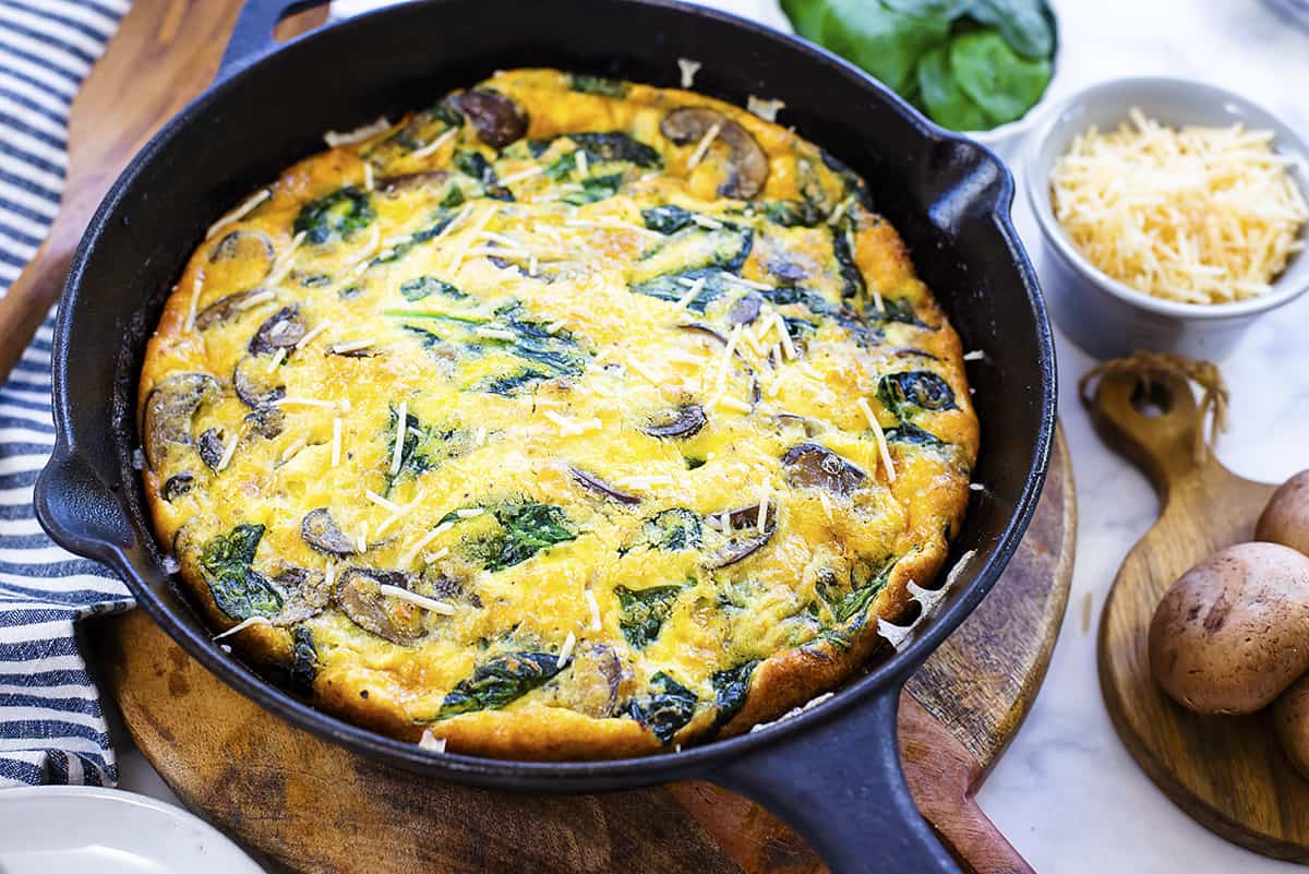 Mushroom Frittata-image