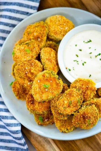 Keto Fried Pickles | That Low Carb Life