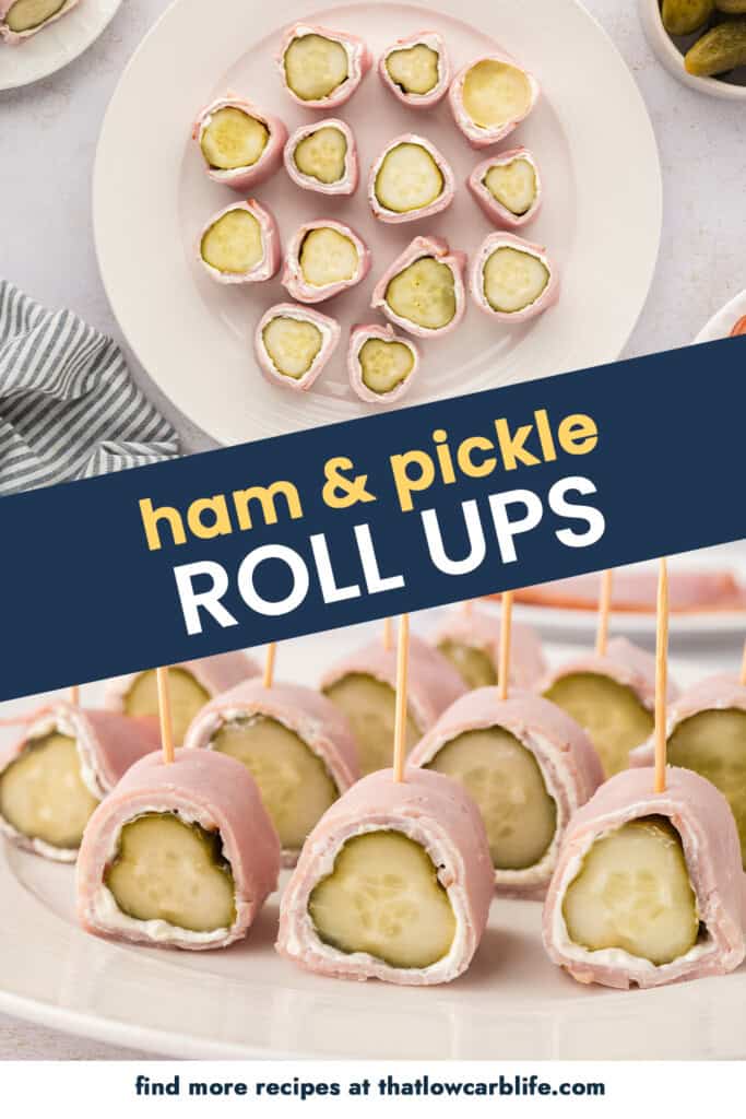 Collage of low carb snack images.