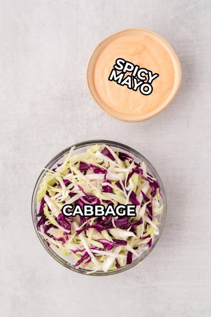 Ingredients for topping.